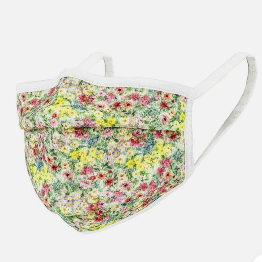 LoveShackFancy Face covering Mask~ Floral Fields